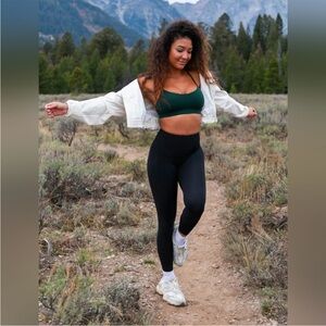 Sweetflexx Resistance Activewear Leggings in Black- Front Resistance Bands - 4